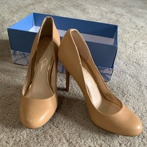 Jessica Simpson Nude Heels size 7.5